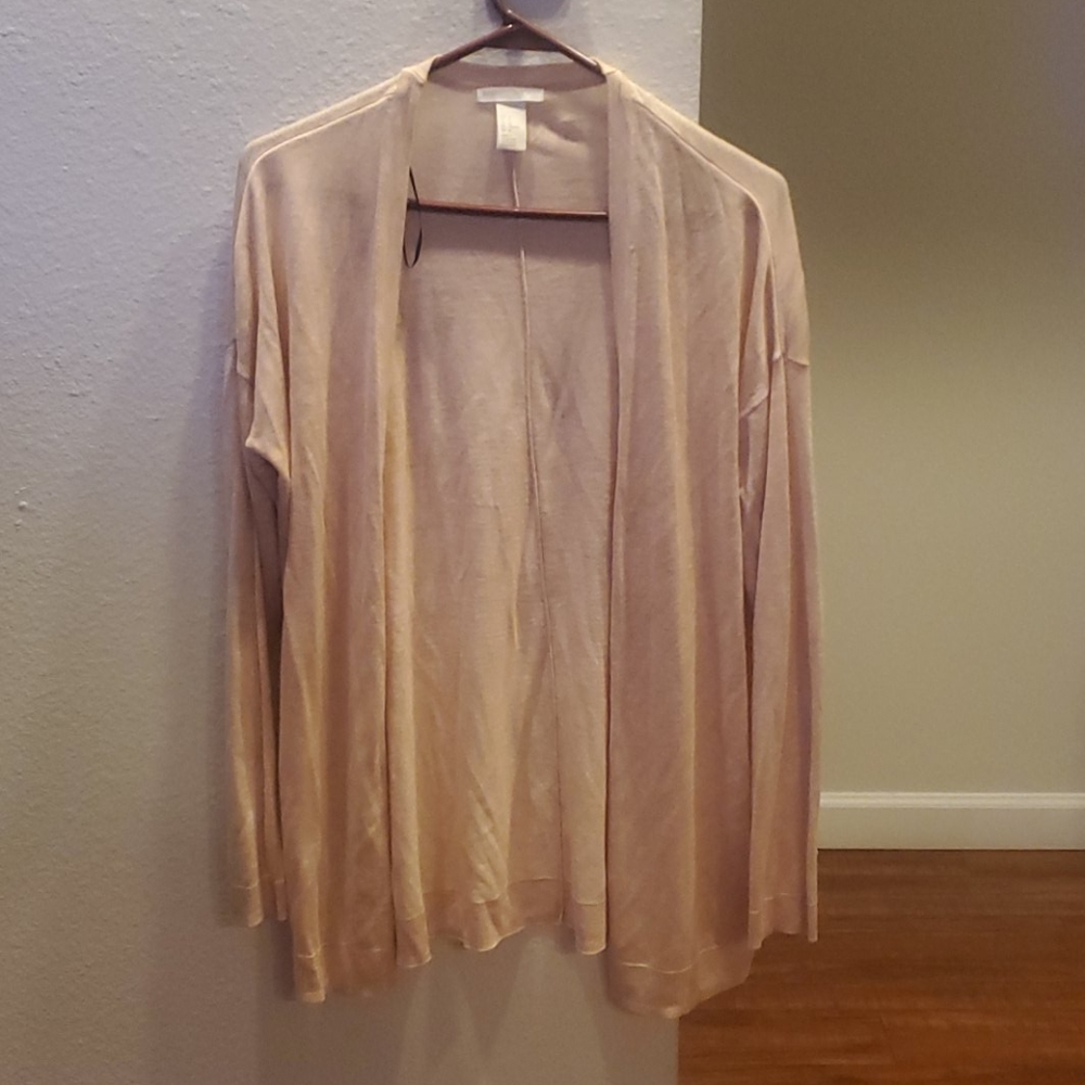 Light peach pink H&M basic sweater